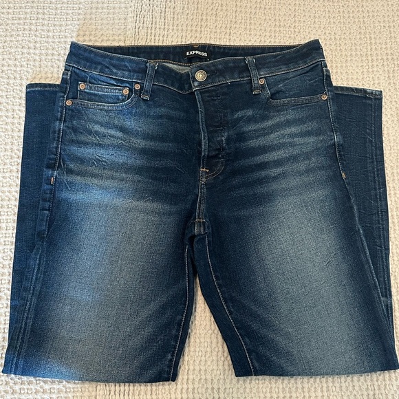 Express Men’s Slim Straight Leg Jeans - Picture 2 of 8